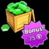 1600 Gems + 75 Tokens Diamonds
